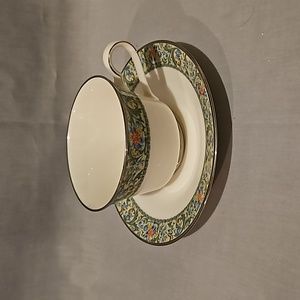 Noritake Ivory China 7019 Isolde Cup & Saucer